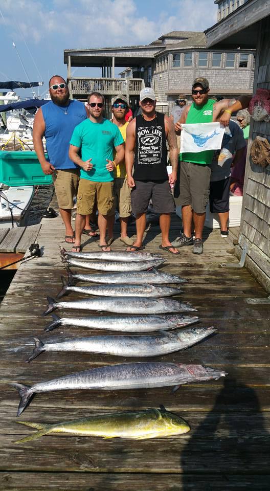 Outer Banks Fishing Report for 8/27/2016