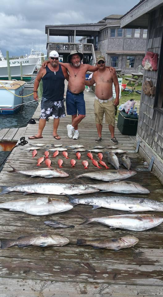 Outer Banks Fishing Report for 7/16/2016