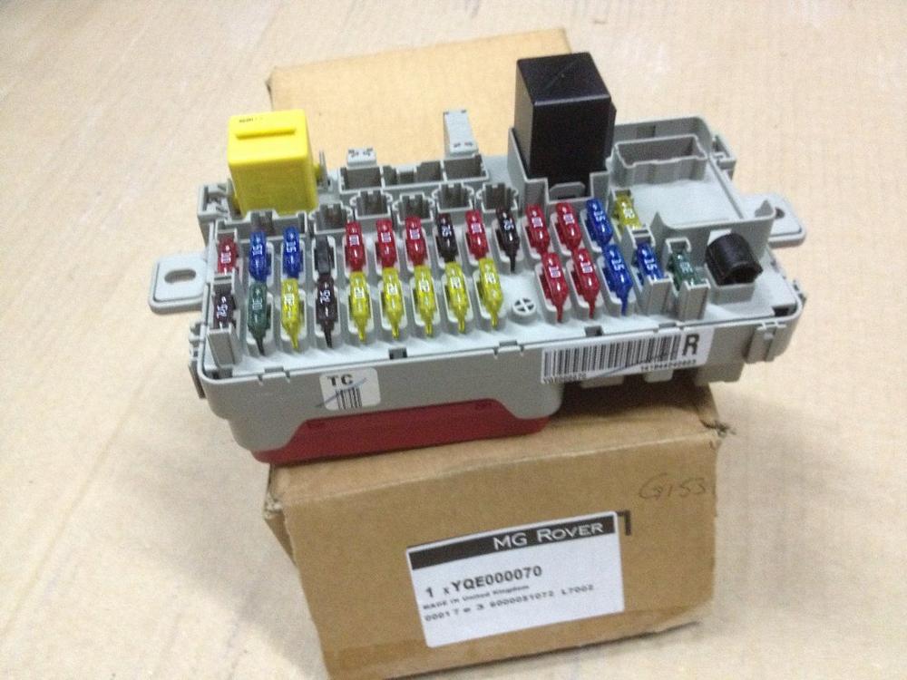 Rover 45 Fuse Box Wiring Schematic Diagram