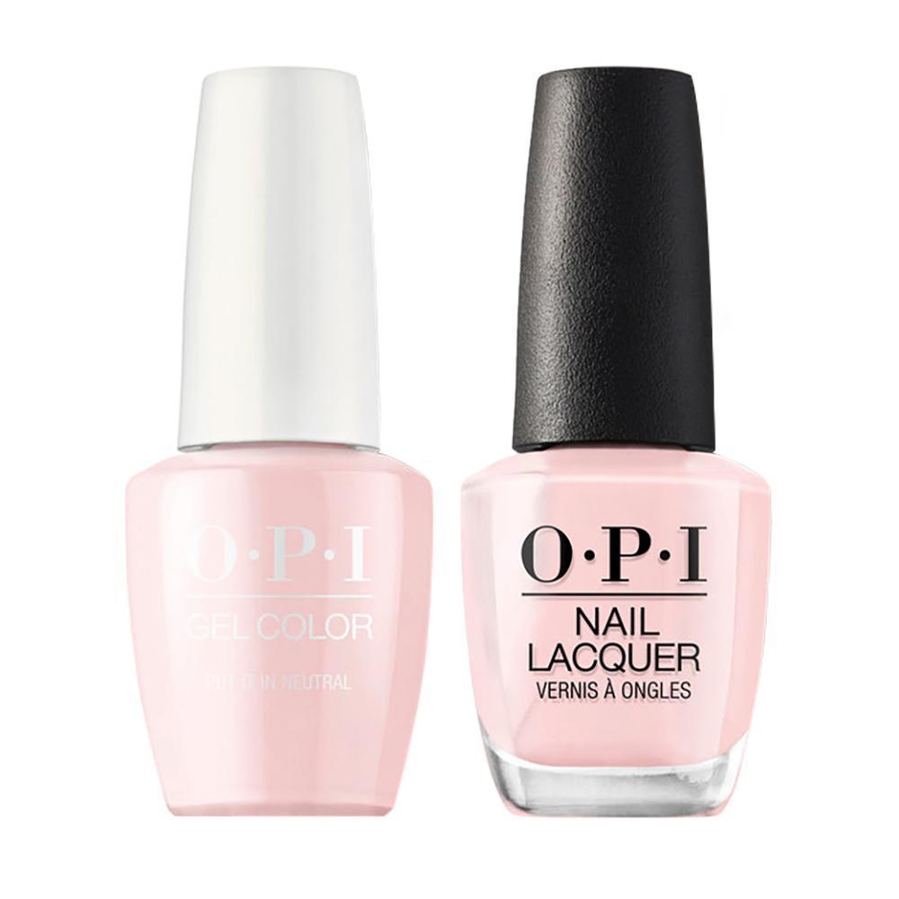 OPI Put it in Neutral Polish or GelColor