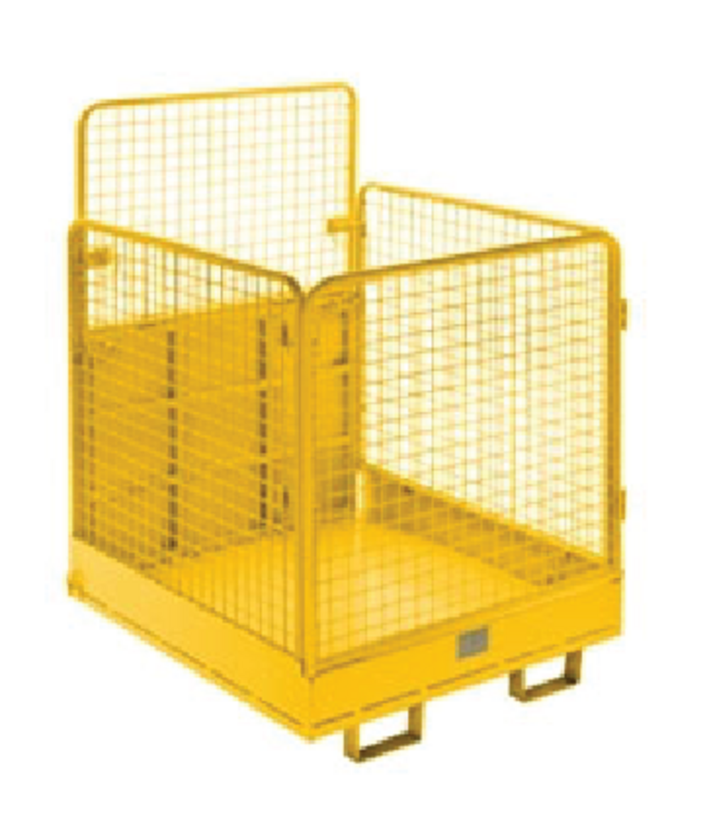 Loading Dock Equipment Man Basket 40" Wide x 43" Long (Forklift