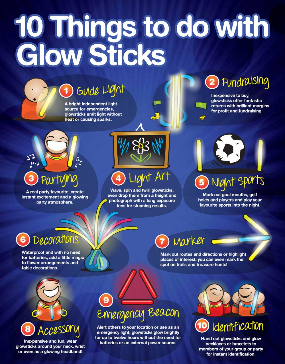Inexpensive glow sale sticks