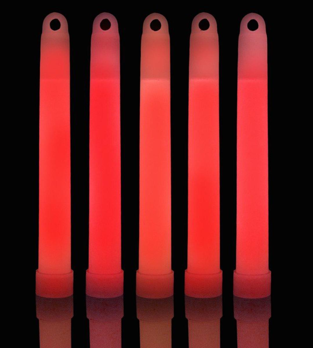 Orange 6 Premium Glow Sticks