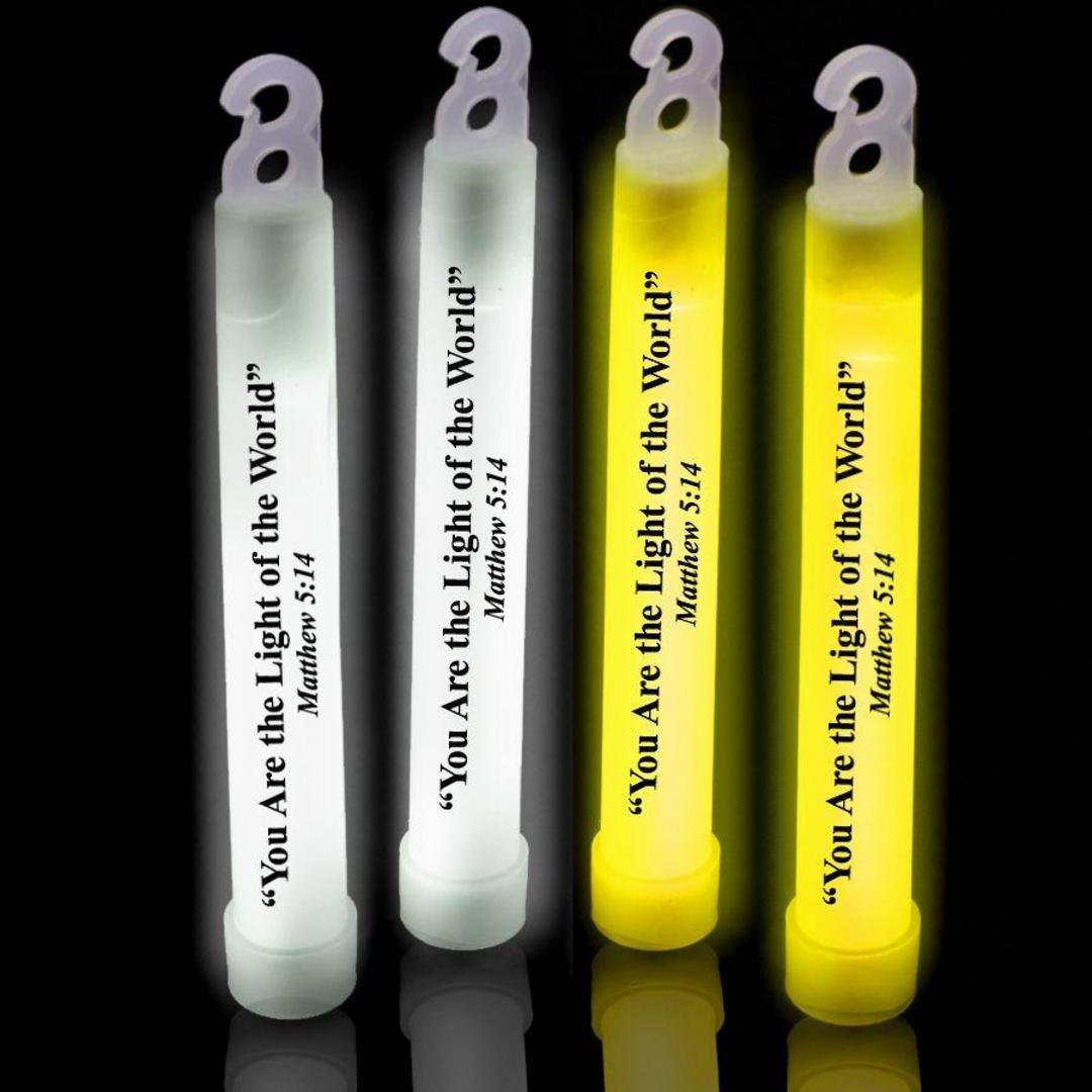Wholesale Glow Sticks Matthew 514 Glow Sticks 6" 25 Pack