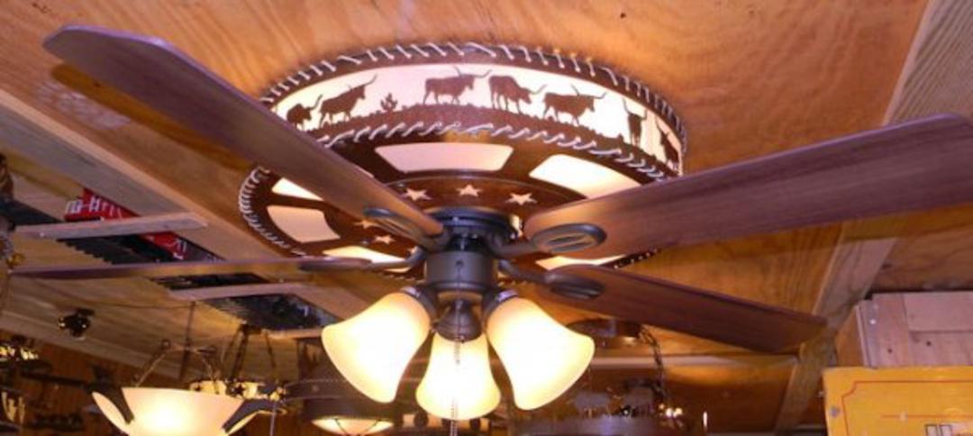 Cherokee Iron Works Rustic Western, Western Ceiling Fans With Lights