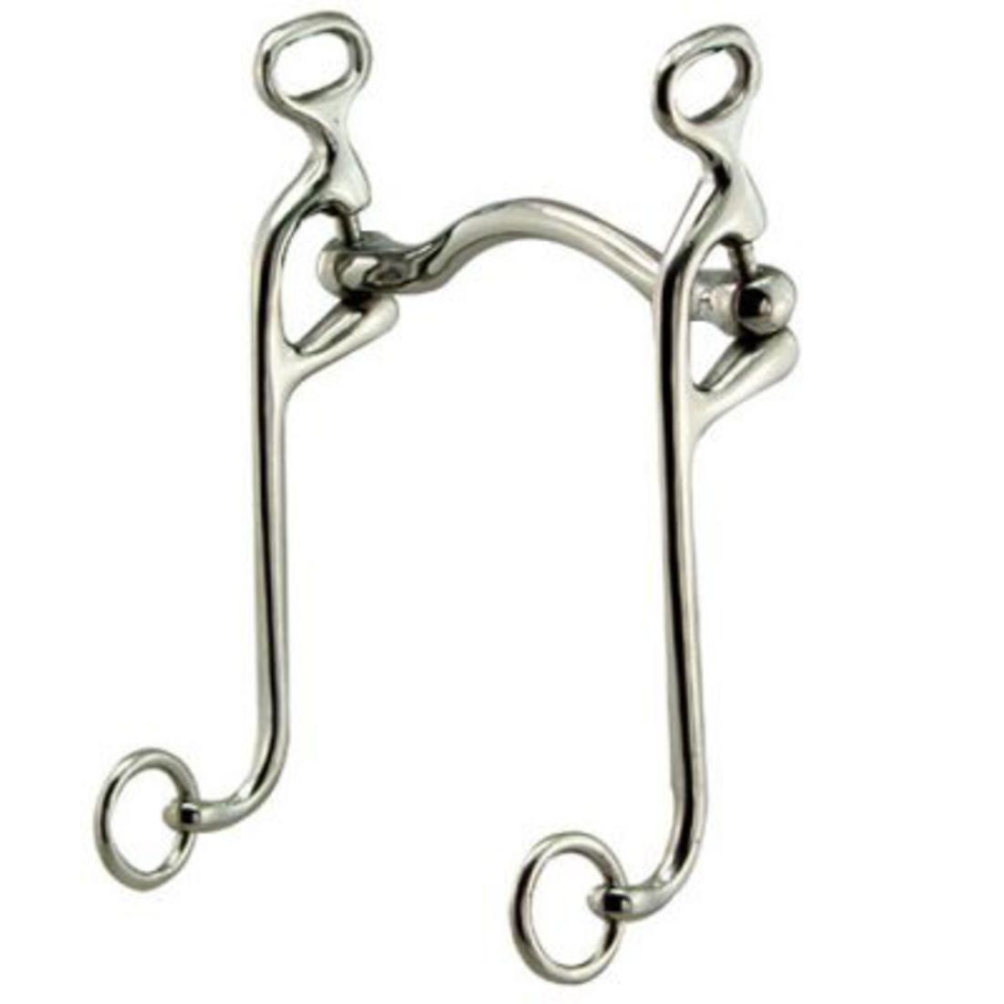 NEW HORSE TACK! Stainless Steel Sliding Walking Horse Bit With 5" Port Mouth 