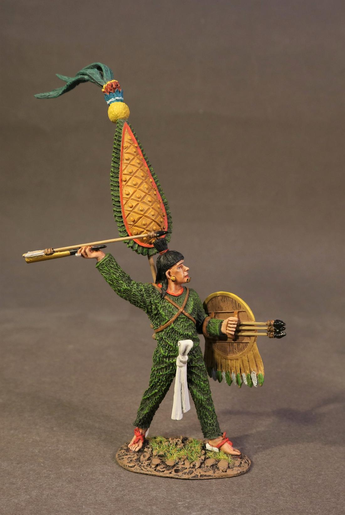 Rodney�s Dimestore Gallery AZ12 AZTEC WARRIOR WITH ATLATL
