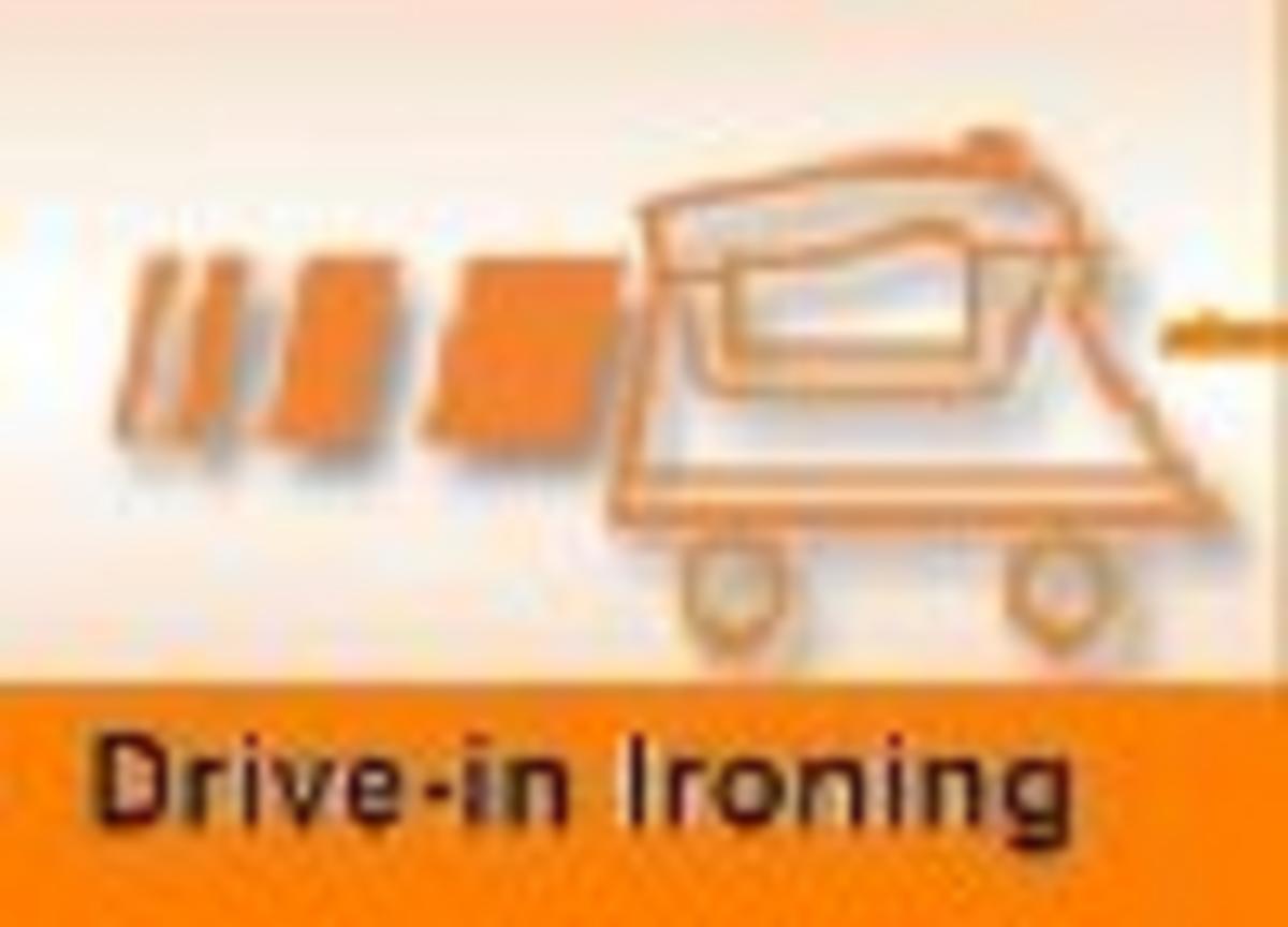 Drive-in Ironing Christmas gift vouchers