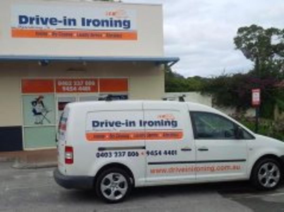 Drive-in Ironing extending shop hours