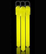 Yellow glow sticks