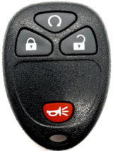 4-BUTTON GM REMOTE FOB FCC ID OUC60270 OUC60221