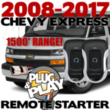 Long Range Chevrolet Express Van Remote Starter