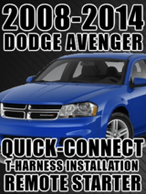 Dodge Avenger Plug-n-Play Remote Starter