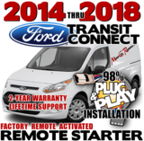 Ford Transit Connect Plug Play Remote Starter Alarm