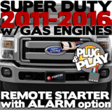 Ford Super Duty Plug  Play Remote Starter
