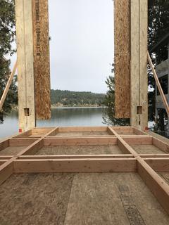 Bedroom Addition with Coeur d'Alene Lake View