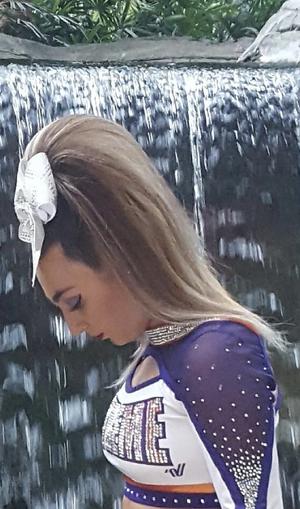 Cheerleader Hairpieces Cheer Hair Piece Spirit Pony Posh Pony