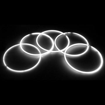 22 inch white glow necklaces