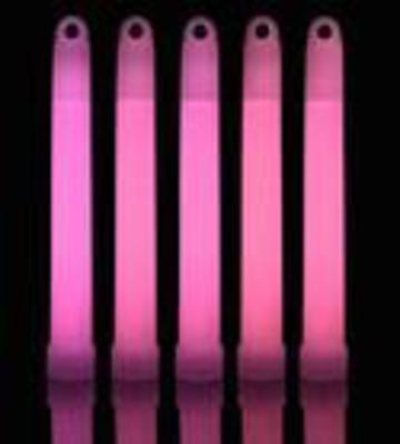 6 inch pink glow sticks