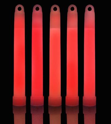 glow sticks red 6 inch