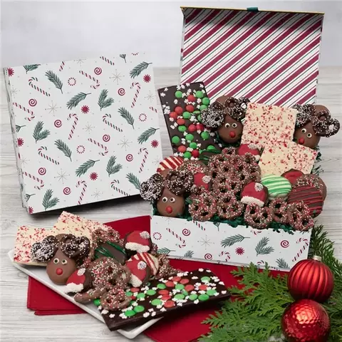 Joy and Cheer Belgian Chocolate Gift Box