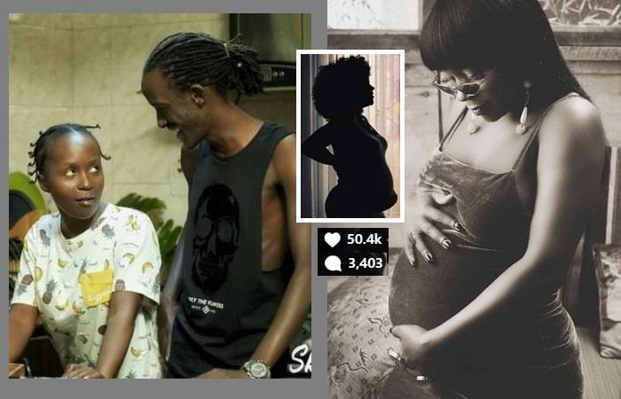 Anne Kansiime shows off her bump