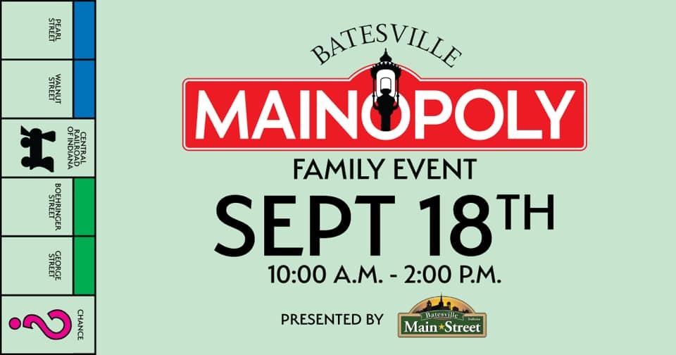 Mainopoly Family Fun Event, September 18, 2021