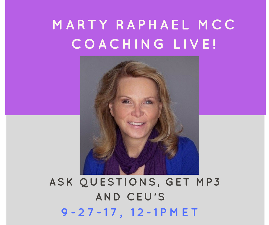 Marty Raphael MCC Coaches Live!
