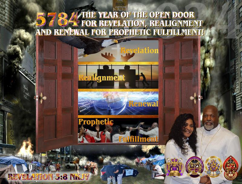 5784/2024 The Year of the Open Door for Revelation, Realignment and Renewal for Prophetic Fulfillment!