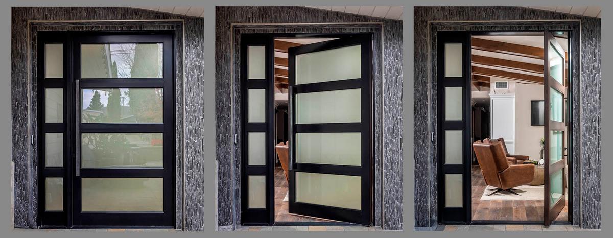 Elegant Pivot Entry Doors - Elevate Curb Appeal