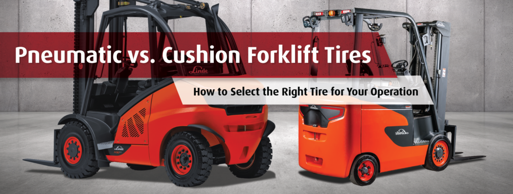 Selecting the Right Tire for Your Forklifts