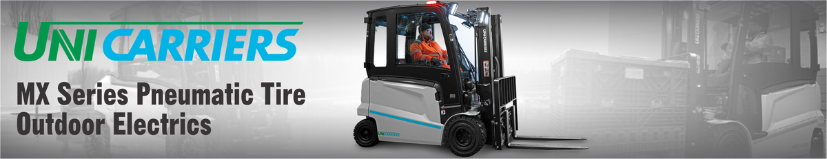 Benefits of UniCarriers MX Series Electric Forklifts