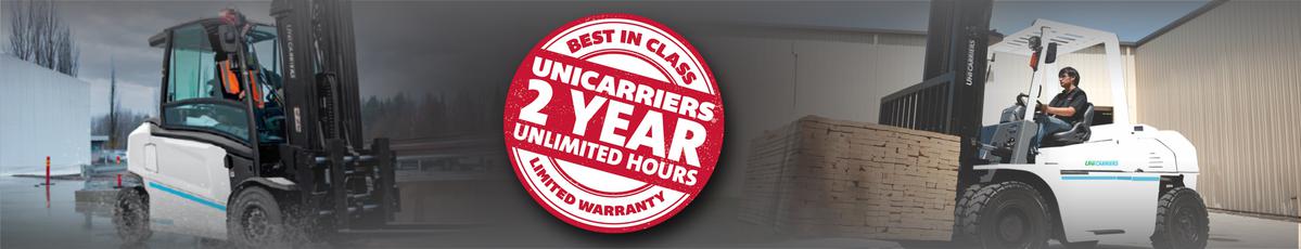 UniCarriers Warranties Back What They Sell