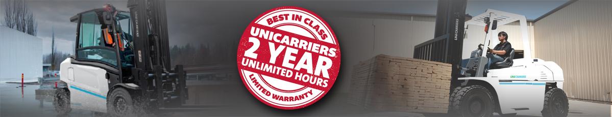 UniCarriers Warranties Back What They Sell