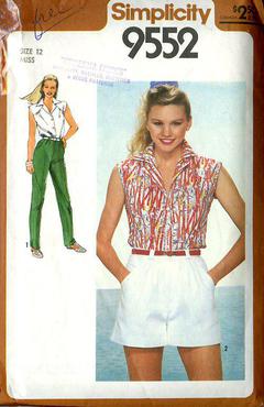 Vintage Pattern Warehouse, vintage sewing patterns, vintage fashion,  crafts, fashion - Pants