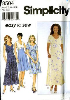 Sizes S-L and Chest Sizes 40-50 Simplicity Men And Womens 2 Hour Sleepwear Pajama Sewing Patterns 