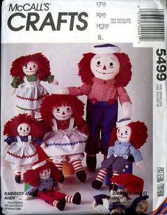 Reproduction Vintage Upside Down & Single Dolls Sewing Pattern M1014 