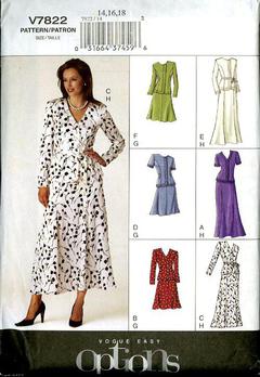 CHIC Vintage Chanel Style Suit Pattern VOGUE 8841, Jacket, Slim Skirt and  Lovely Blouse, Bust 34 Vintage Sewing Pattern