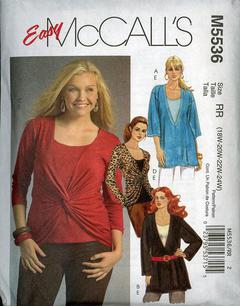 McCall's Sewing Pattern 7575 Misses' Nautical Jacket Van Martin Size 6 Bust 30 12 Uncut