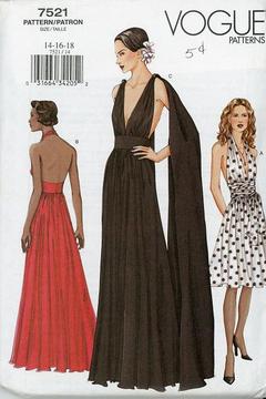 Plus size dress patterns vogue clearance