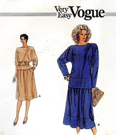 Details about   V1696 VTG 1950's Sewing Pattern Misses' VOGUE EASY Dress Sizes 16-24 31664507536 