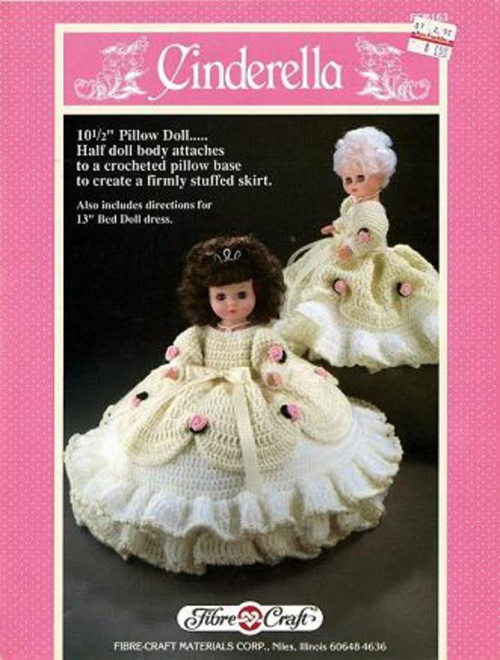 crochet pillow dolls