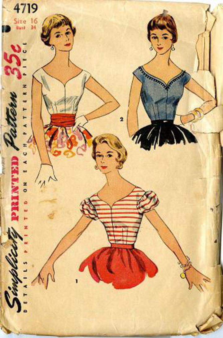 Vintage Pattern Warehouse, vintage sewing patterns, vintage fashion ...