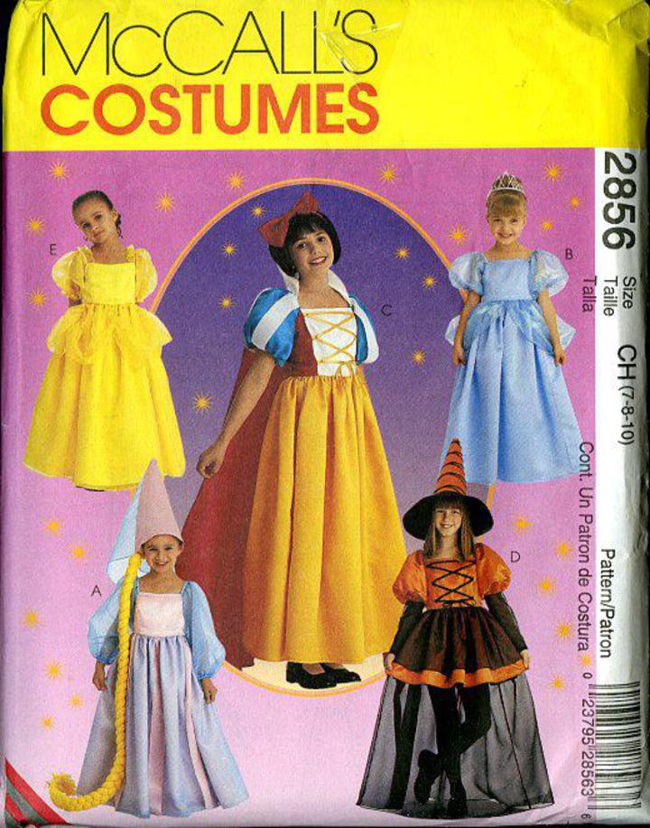 Amazon.com: McCall's 7345 Sewing Pattern Girls Costumes Southern Belle  Princess Bride Glamour Girl Fairy Size 5 - 6 : Arts, Crafts & Sewing