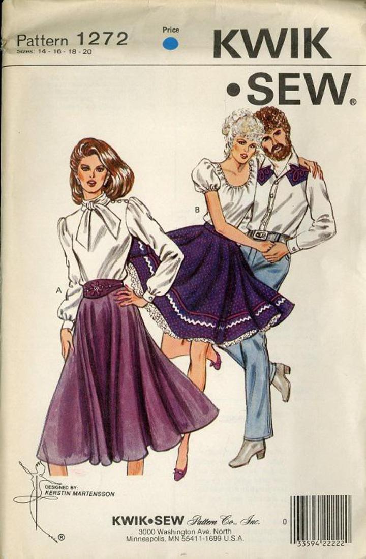 Kwik Sew 230, Vintage Sewing Patterns