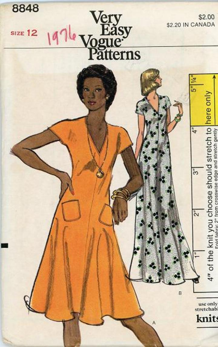 very easy vogue dress patterns