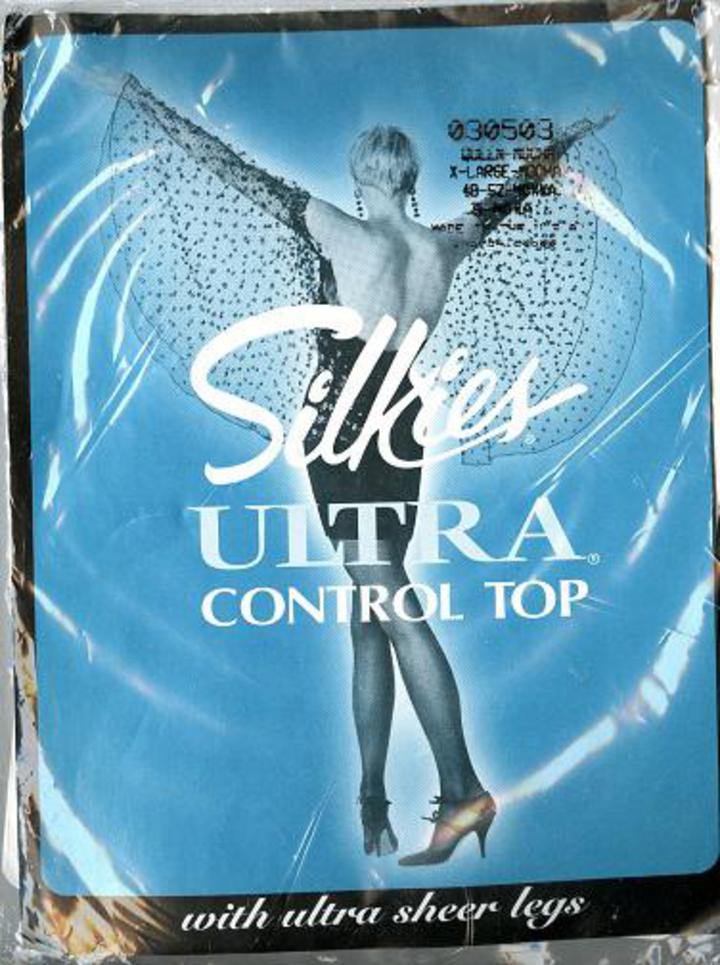 Silkies Ultra Control Top Pantyhose with Ultra Sheer Legs Mocha Size  X-Large (SKUCT)