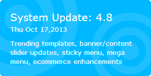 * New Features: Cool Tools / Sitebuilder System Update 4.8