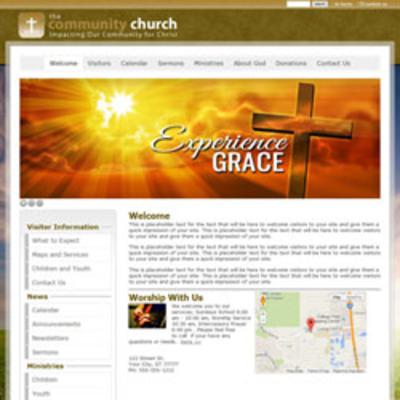 Website Template For Church from pg.b5z.net